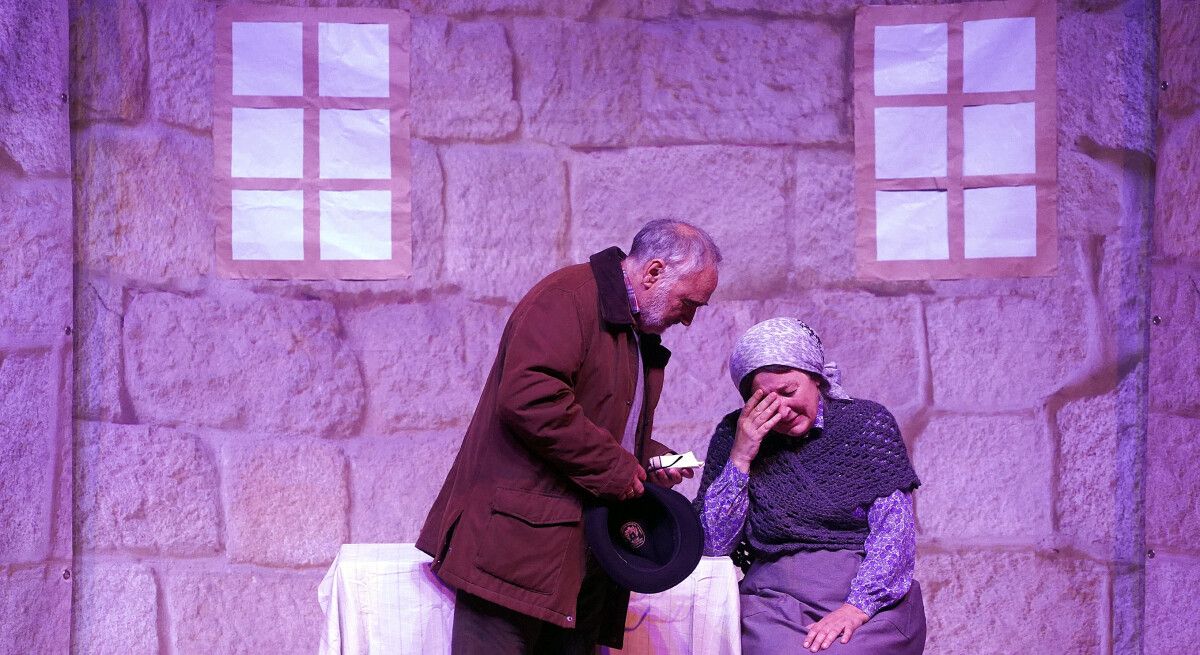 Espectáculo "Hoxe como noutrora" de Salcedo Norte no ciclo Teatro de Barrio