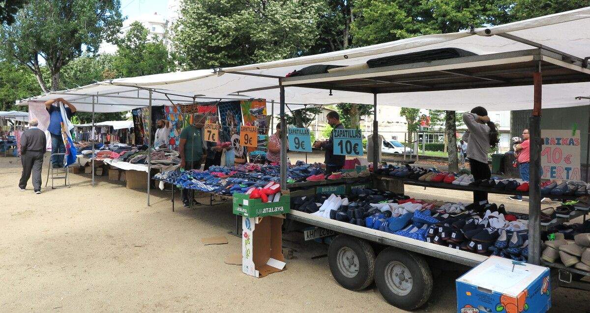 Último día de la feria en la Alameda