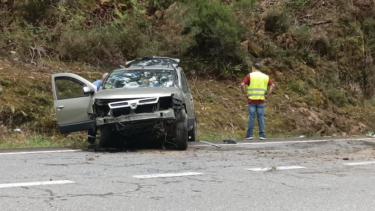 Accidente en la N-541, en Tenorio