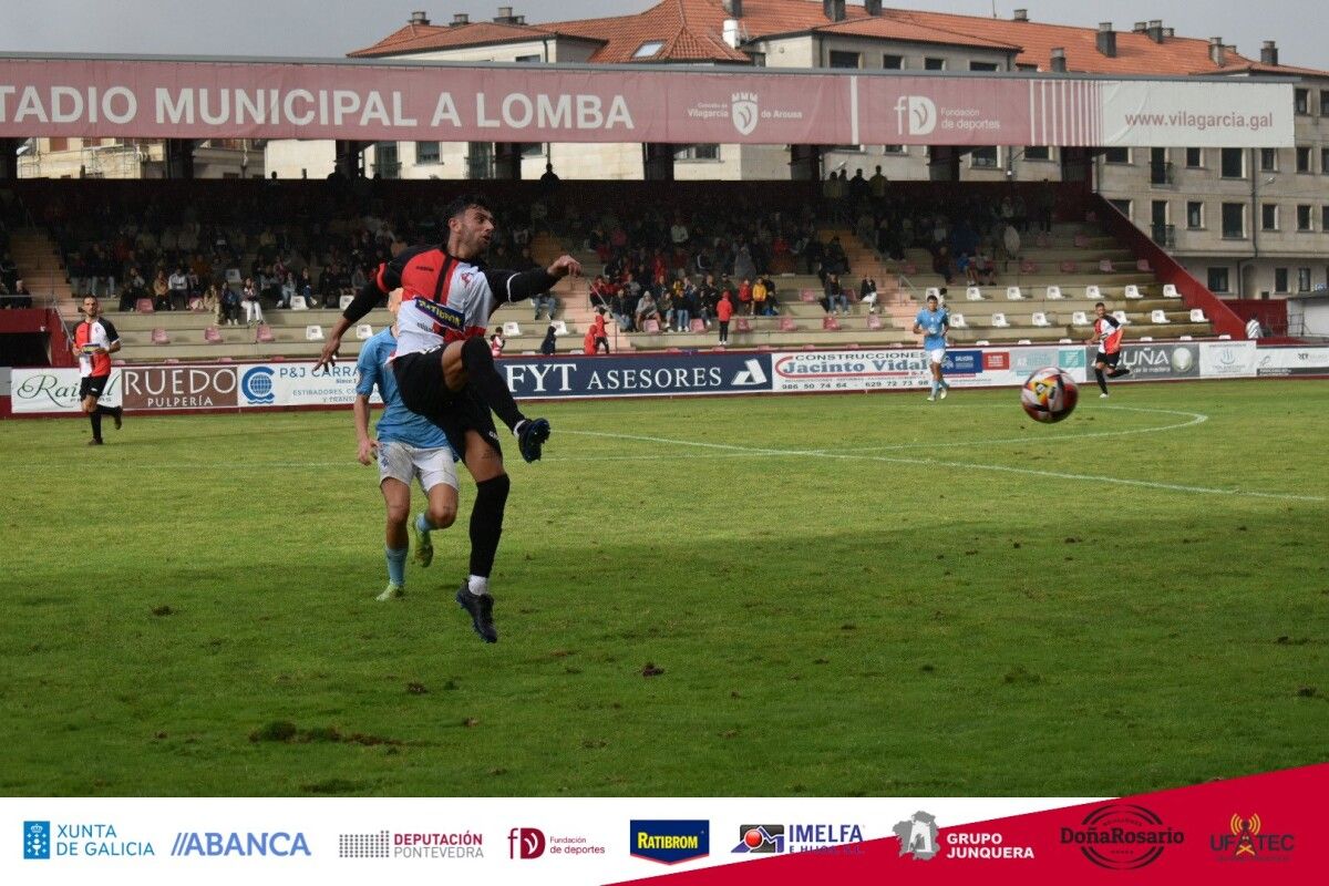 Partido entre Arosa e Gran Peña na Lomba