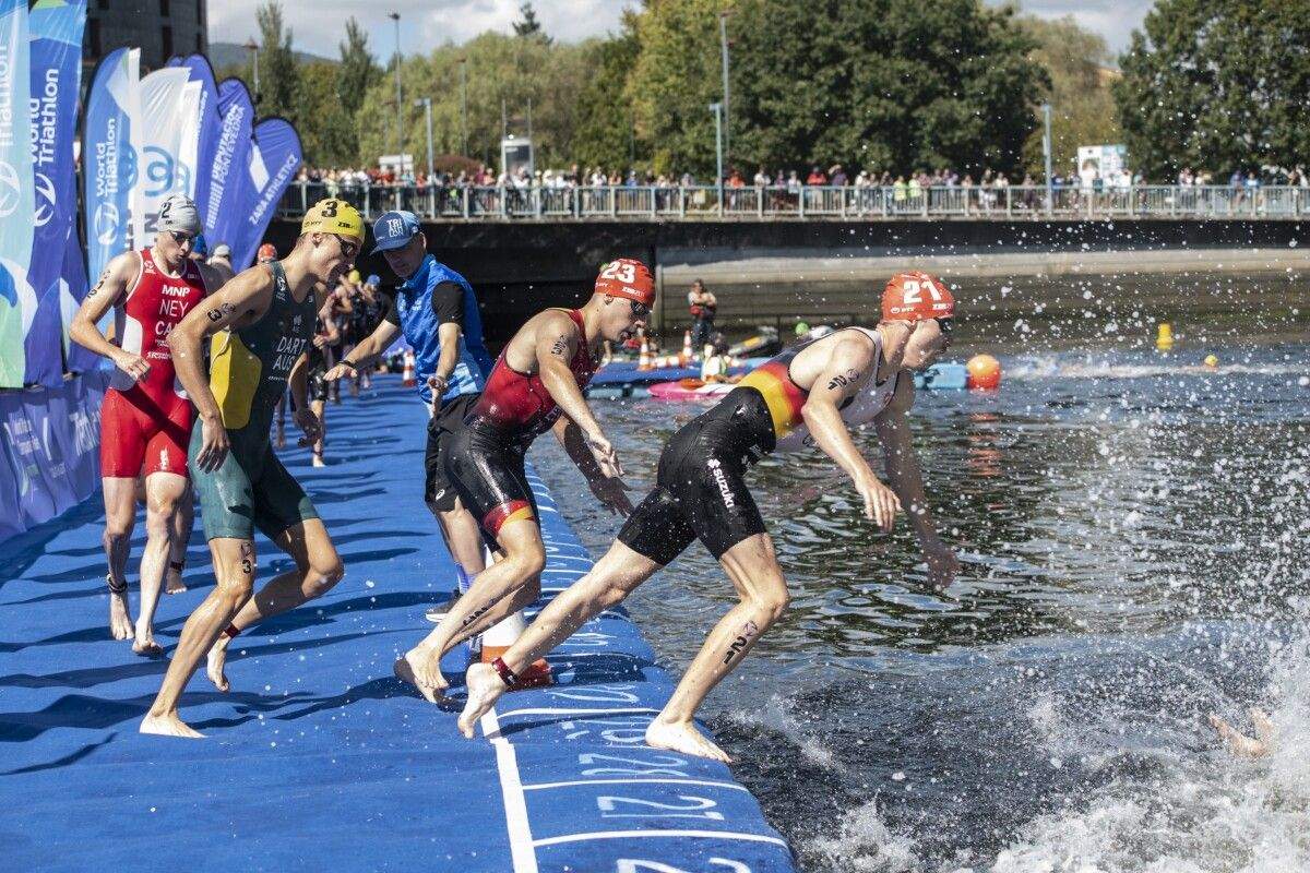 Carreira sub-23 masculina da Gran Final das Series Mundiais de Tríatlon