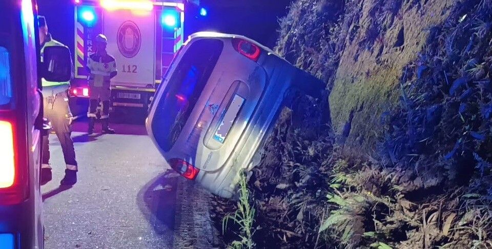 Accidente de tráfico en la carretera EP-0501
