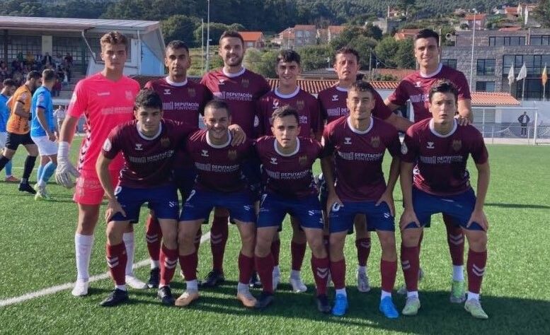 Once inicial do Pontevedra en Viveiro