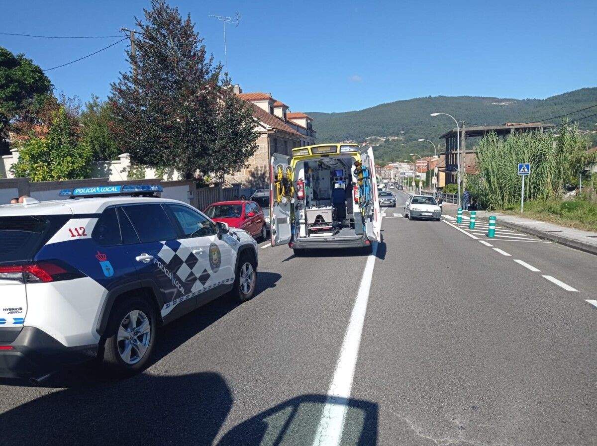 Atropello en la avenida de San Xoán (PO-308)
