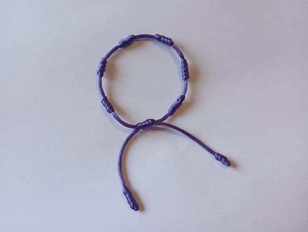 Pulseira solidaria de Femupo