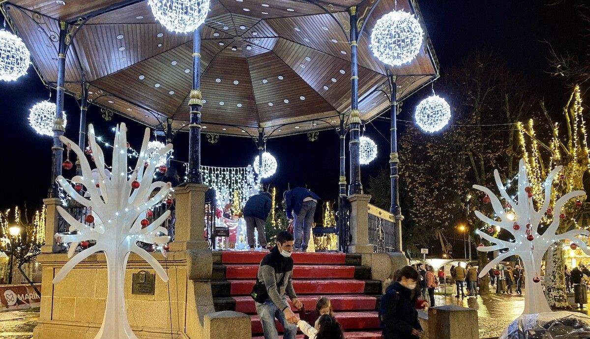 Iluminación de Nadal en Marín 2022