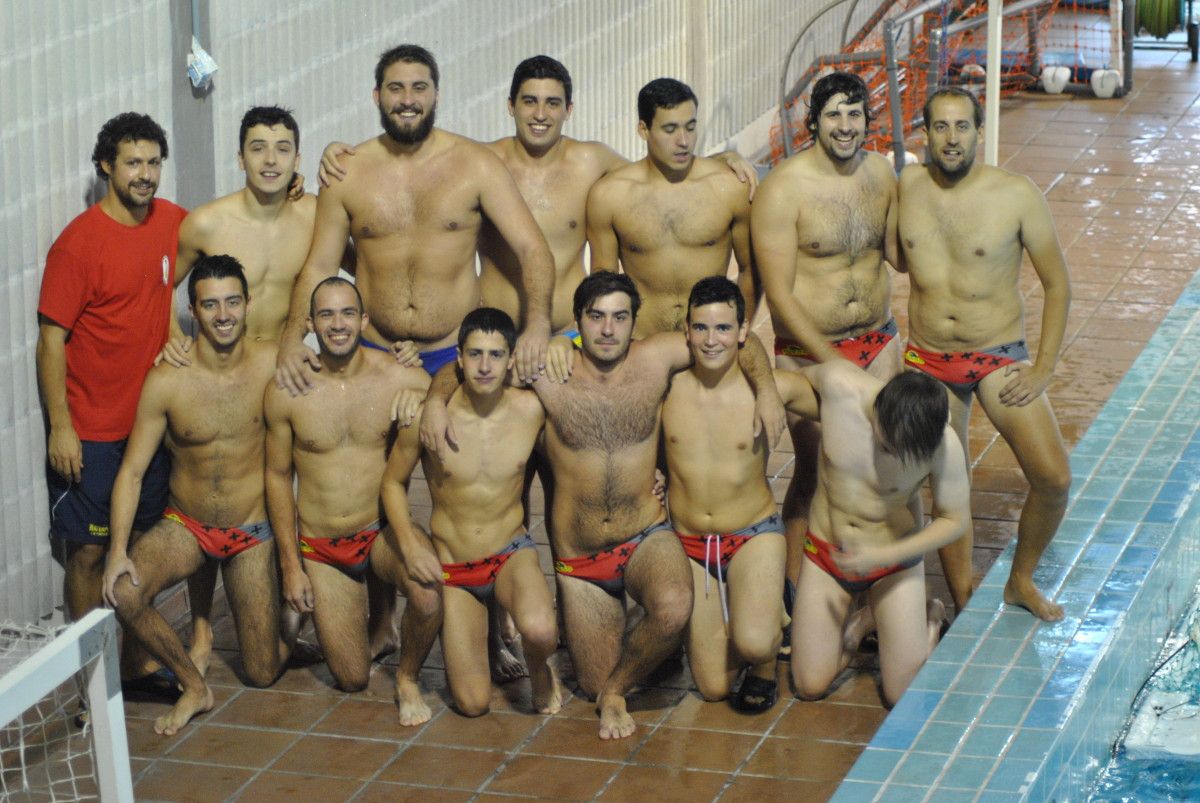 Equipo masculino absoluto del Club Waterpolo Galaico