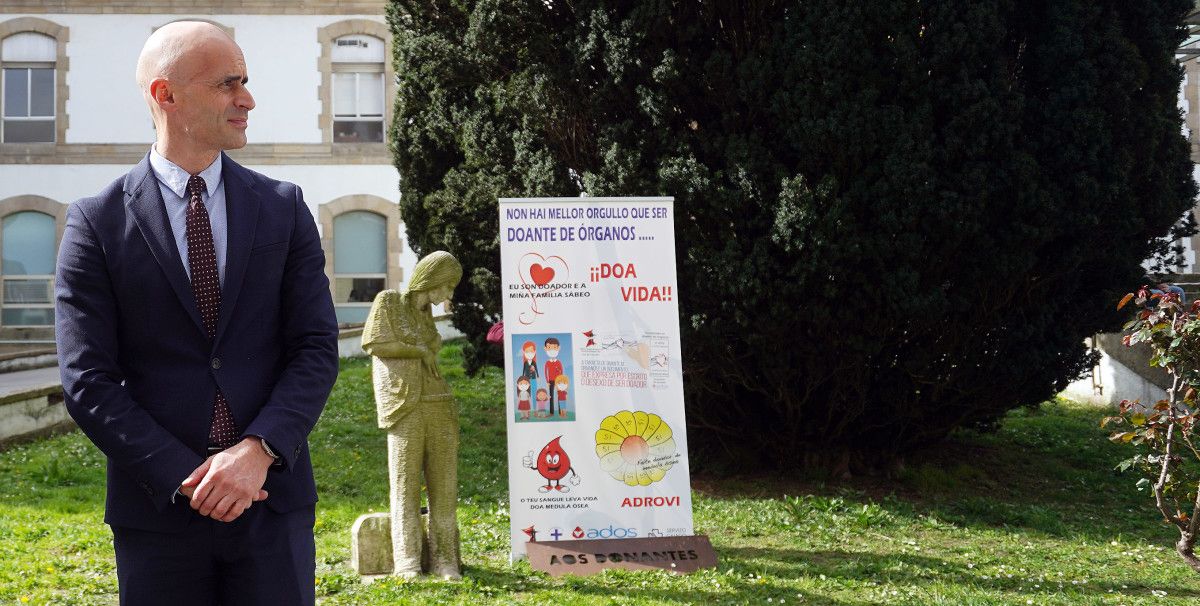 José Flores, xerente da Área Sanitaria de Pontevedra - O Salnés
