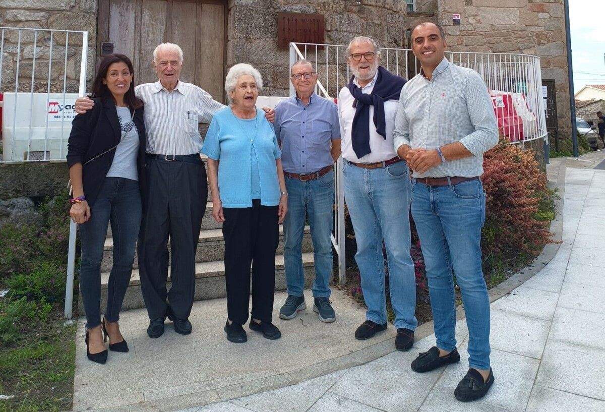 Recibimento a Yolanda Rey na Casa Museo de Colón