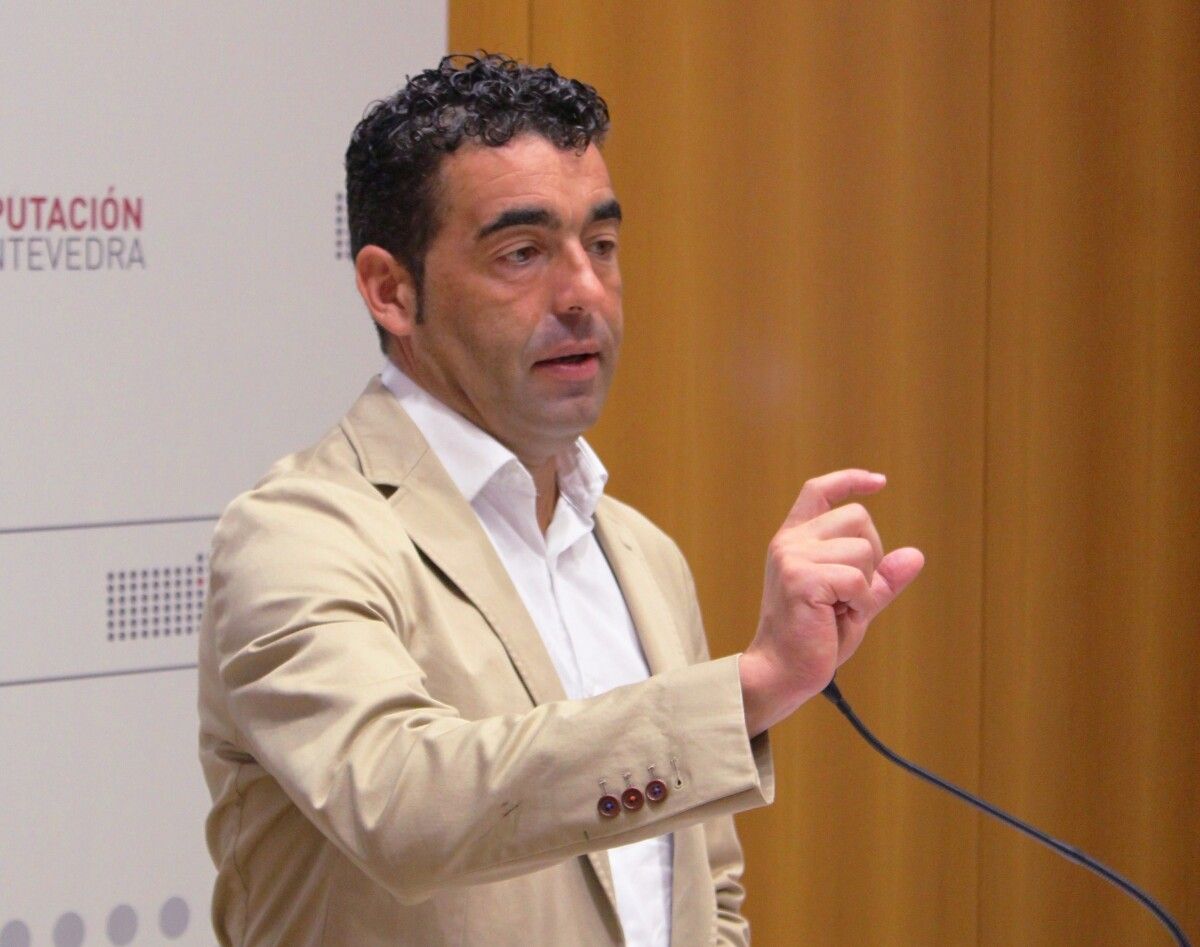 Luis López, presidente dé la Deputación de Pontevedra