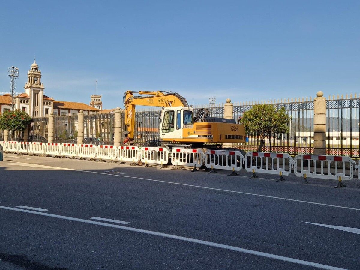 Obras de humanización de la Rúa do Forte, en Marín