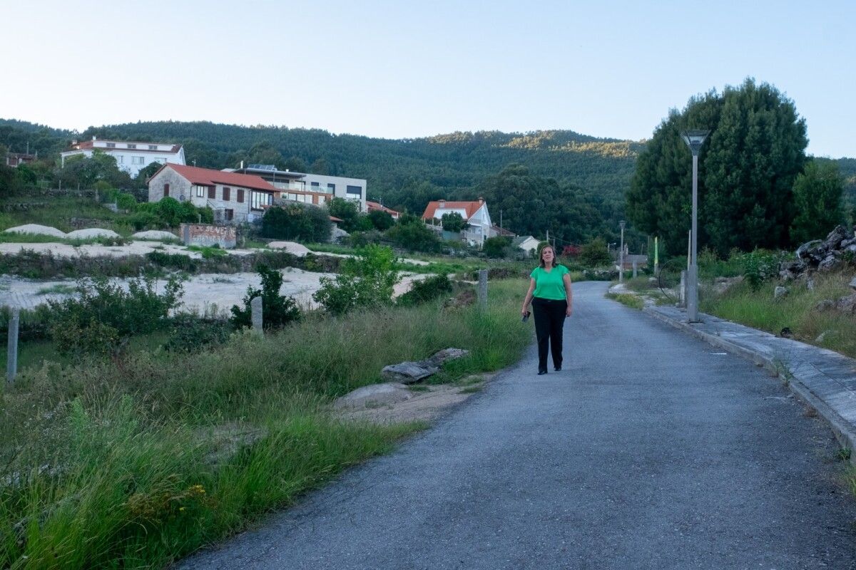 Rocío Cochón en el Camiño da Revolta