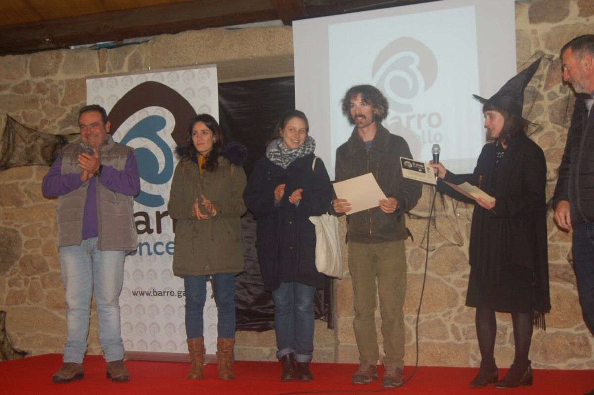Entrega de premios nunha edición do Festival D-Medo de Barro