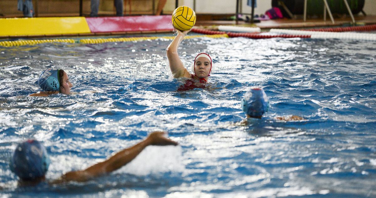 Partido Primeira Nacional entre Waterpolo Pontevedra e CW Dos Hermanas