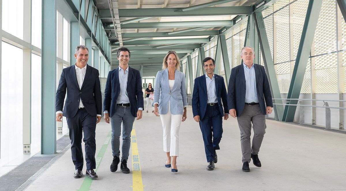 Rafa Domínguez, Borja Verea, Marta Fernández-Tapias, José Manuel Rey y Miguel Lorenzo
