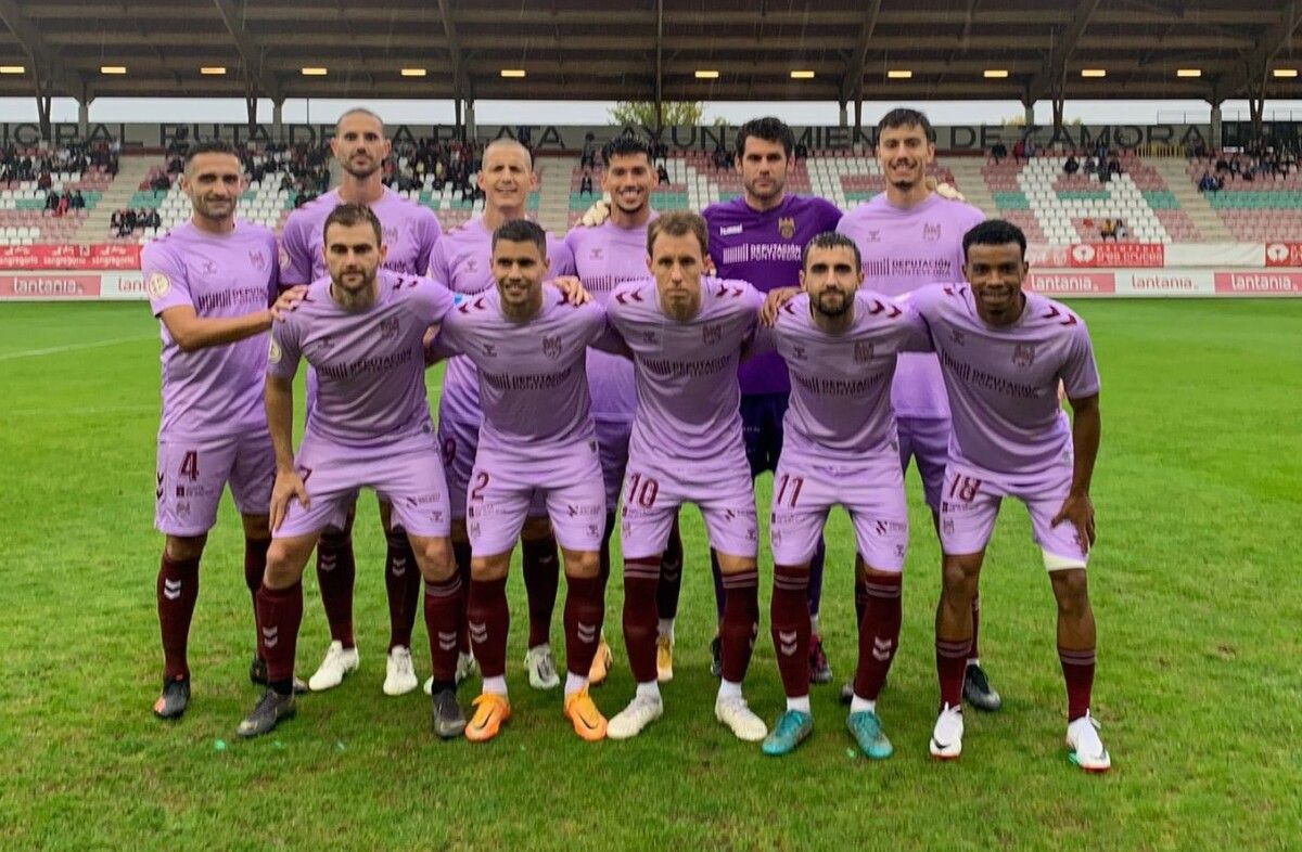 Partido entre Zamora e Pontevedra