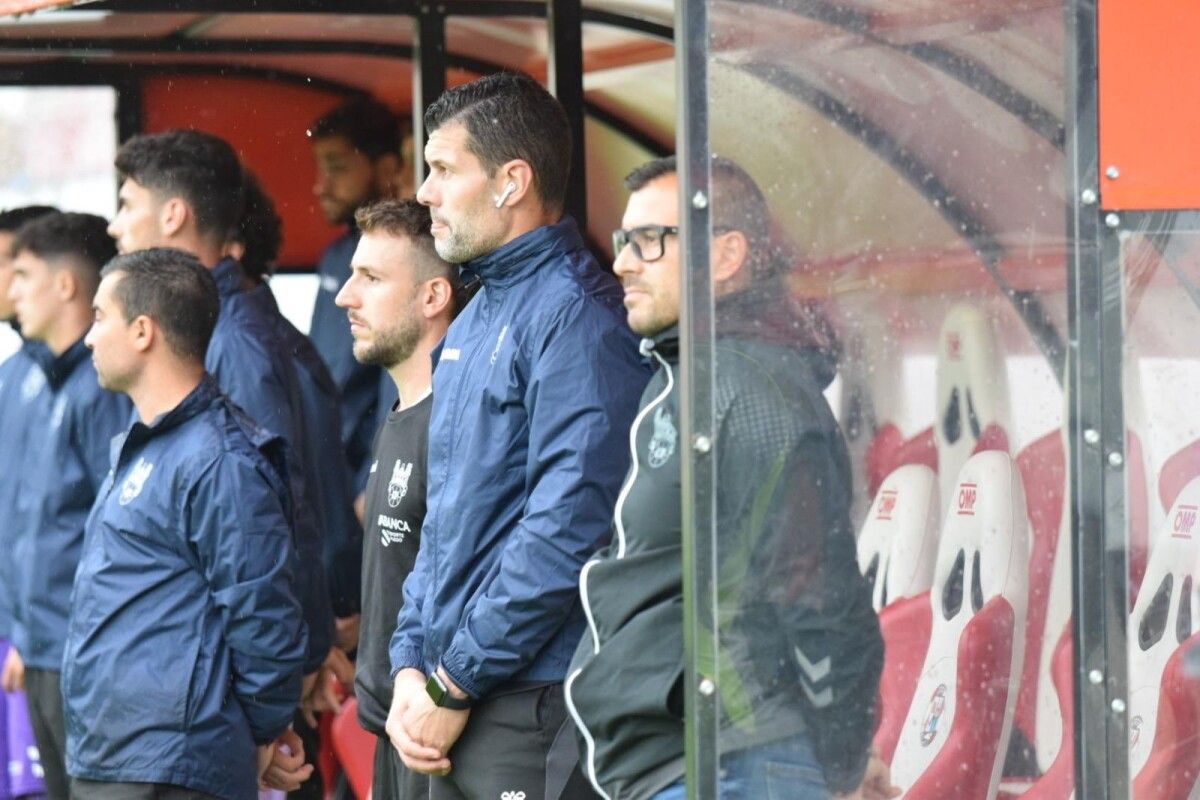 Yago Iglesias, no partido entre Zamora e Pontevedra