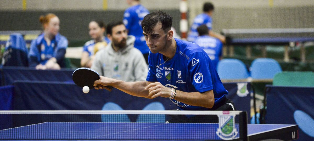 Martín Betancor, no enfrontamento de Superdivisión entre Monte Porreiro e Collado Mediano