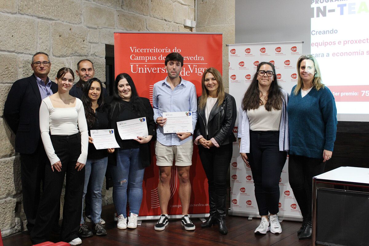 Entrega dos premios In-Teams