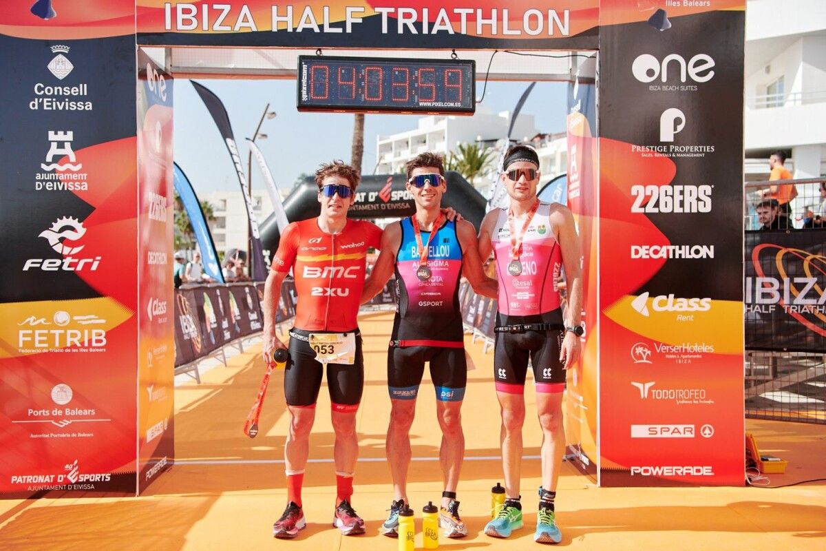 Pablo Dapena, no Ibiza Half Triathlon