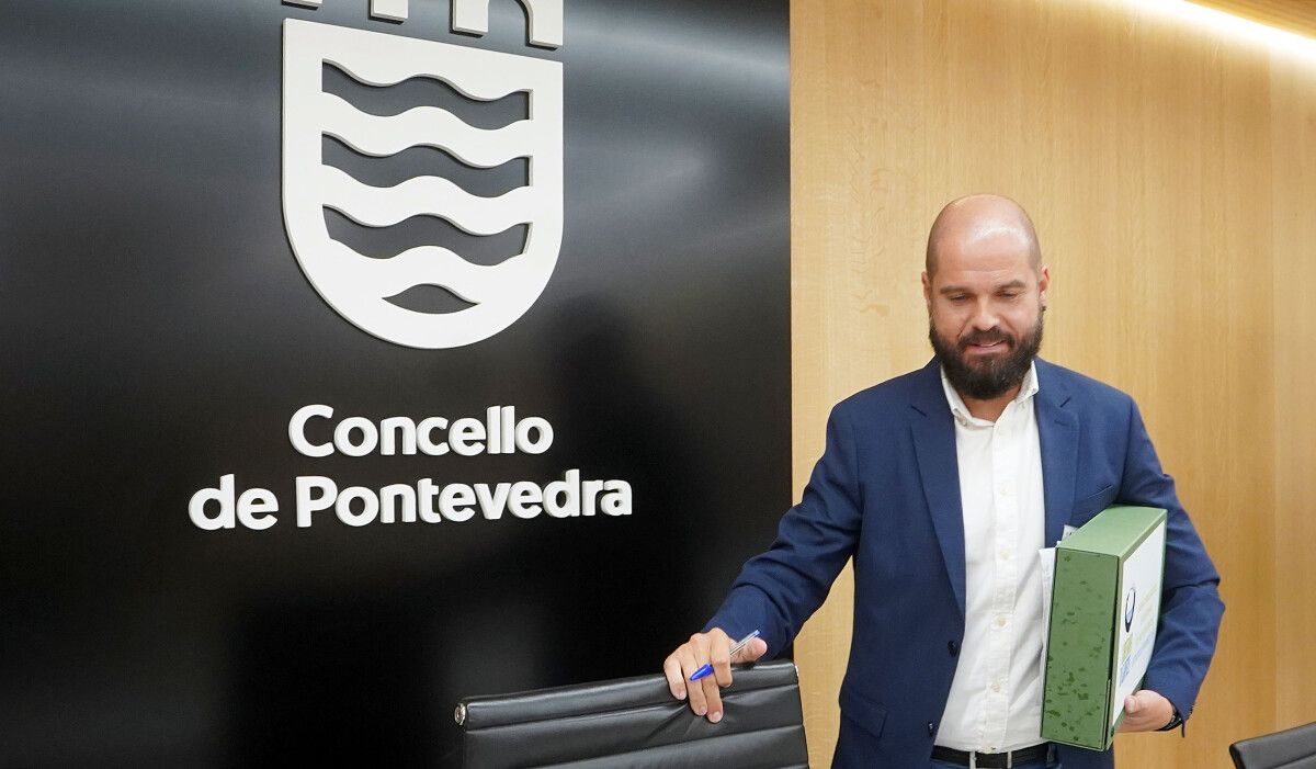 Ivan Puentes, portavoz do grupo municipal do PSOE