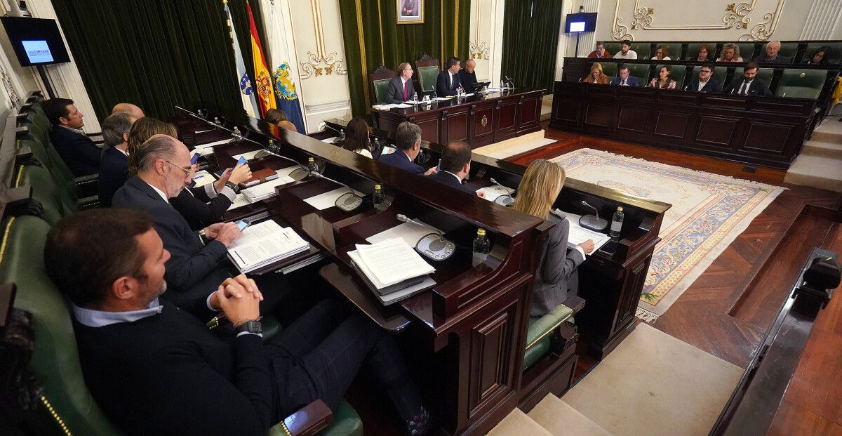 Pleno da Deputación de Pontevedra