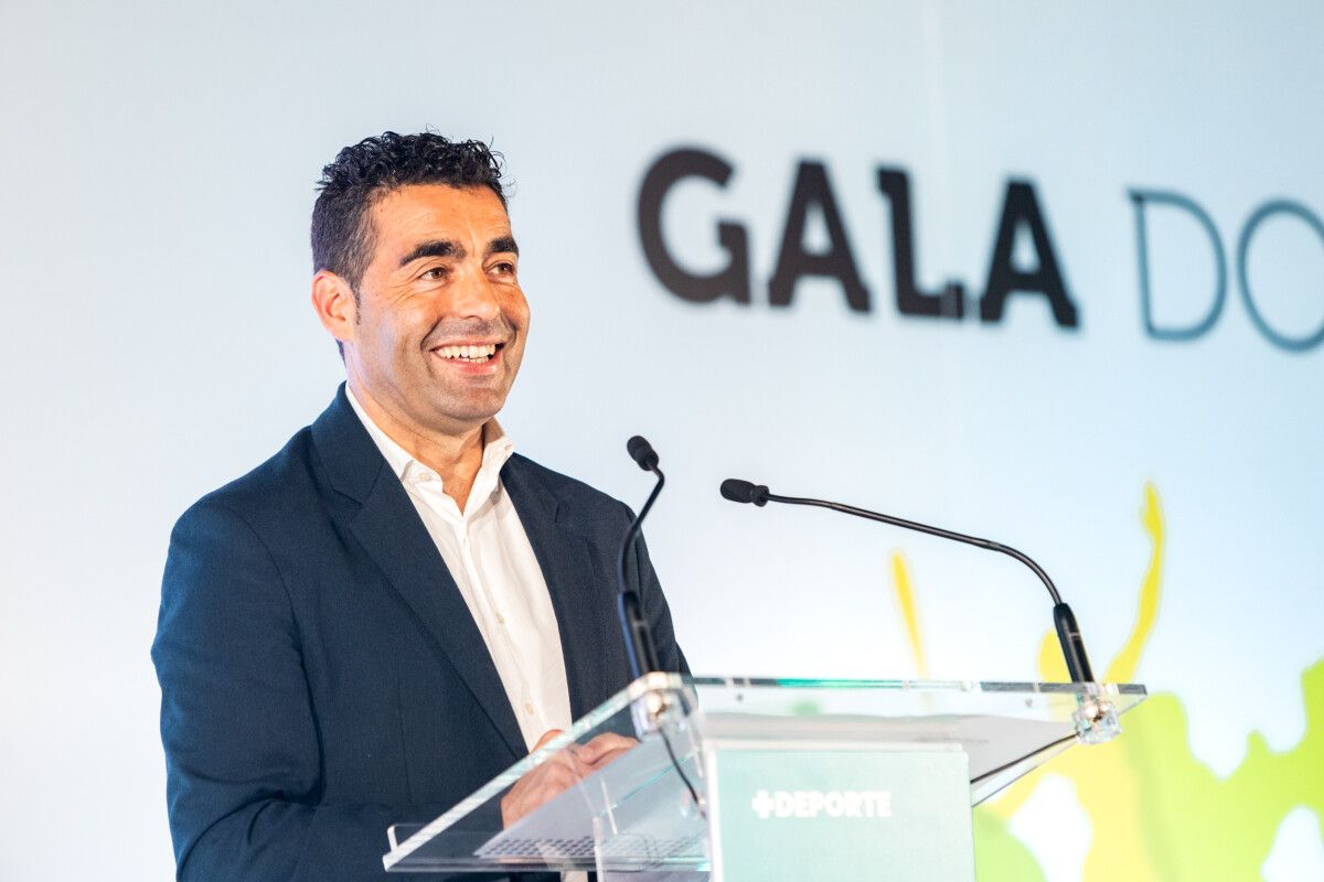 Luis López. presidente da Deputación, na gala provincial do deporte 2023