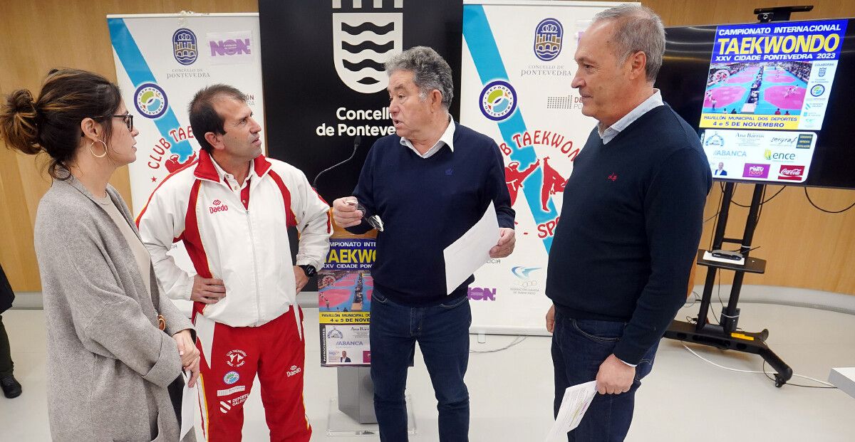 Presentación do XXV Campionato Internacional Cidade de Pontevedra de Taekwondo