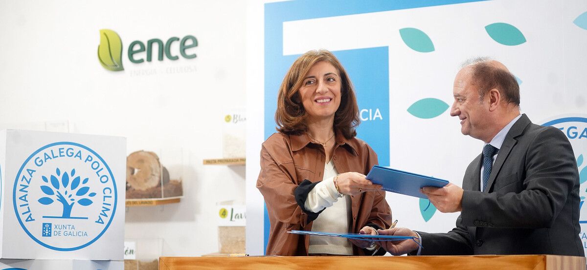Ence se incorpora a la Alianza polo Clima en Galicia