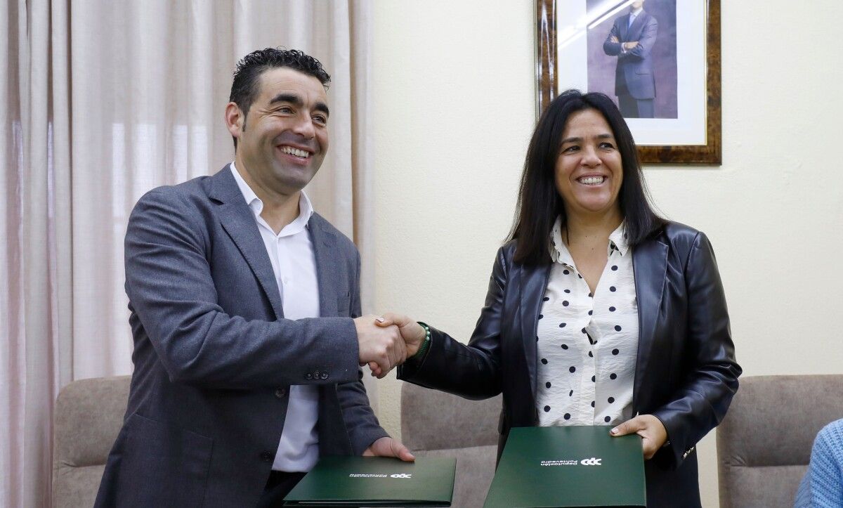 Luis López e Marta Giráldez