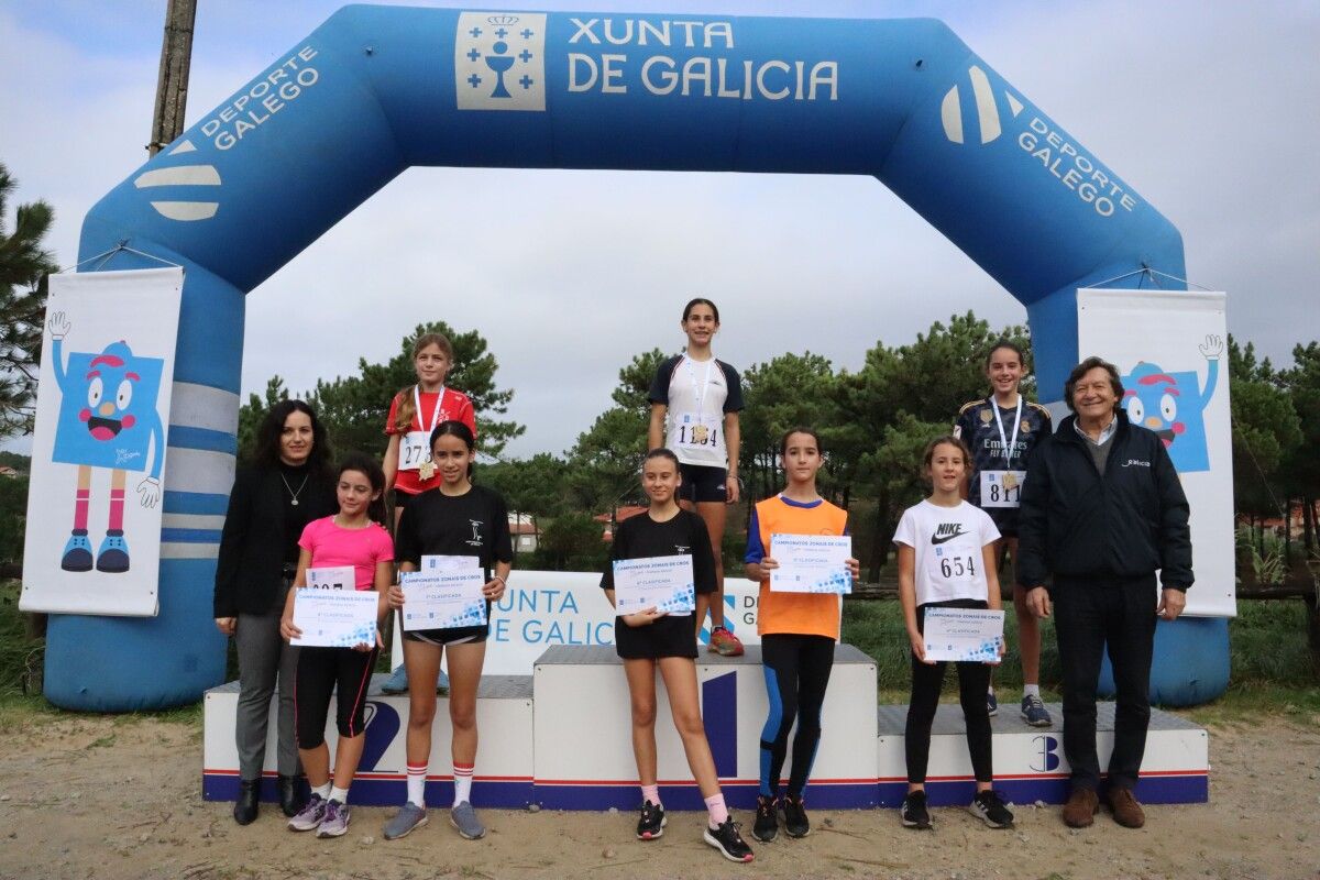 Jornada de cross escolar del programa Xogade en Montalvo