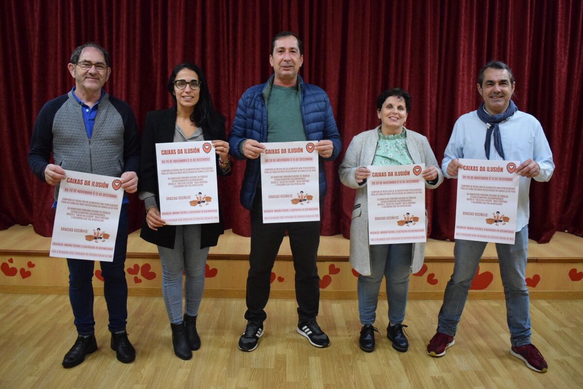 Presentación da campaña solidaria "Caixas da ilusión"
