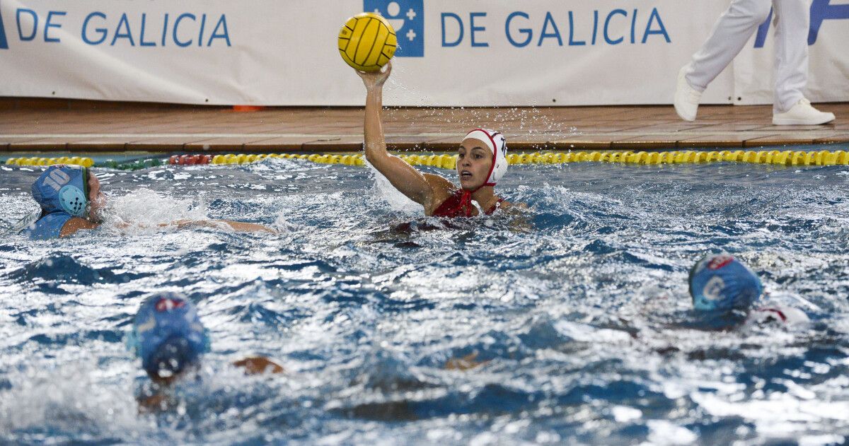 Partido Primeira Nacional entre Waterpolo Pontevedra e CW Dos Hermanas
