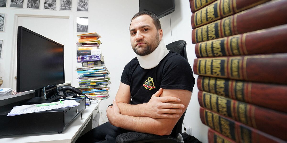 Ángel Cuñarro, responsable da librería Erebor Cómics