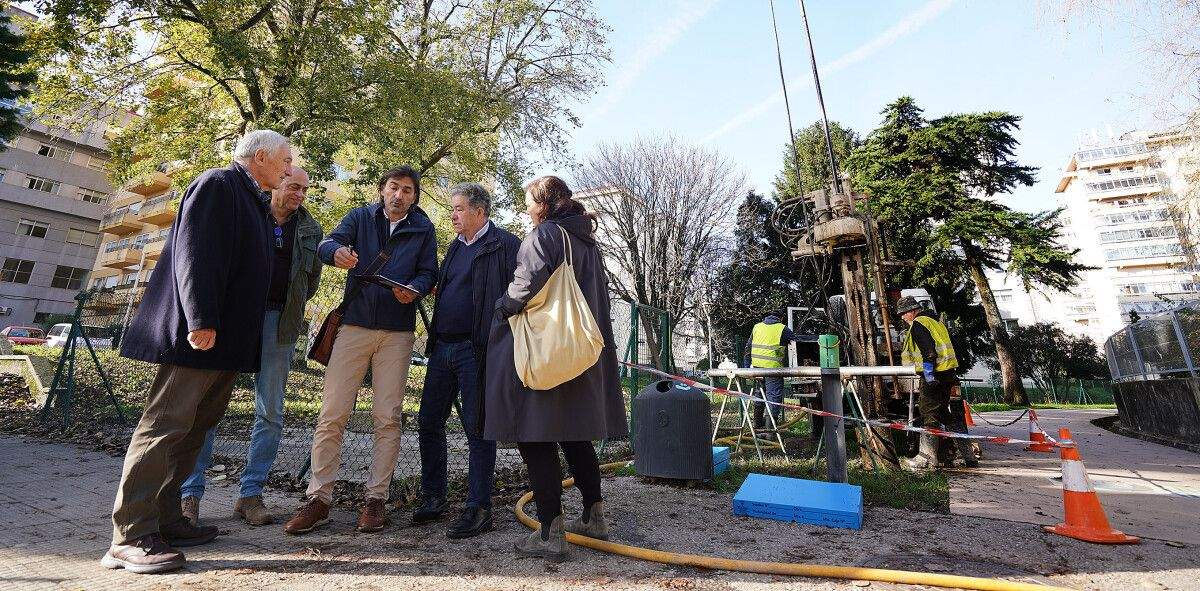 Catas en el paseo del río Gafos a la altura del CEP Campolongo