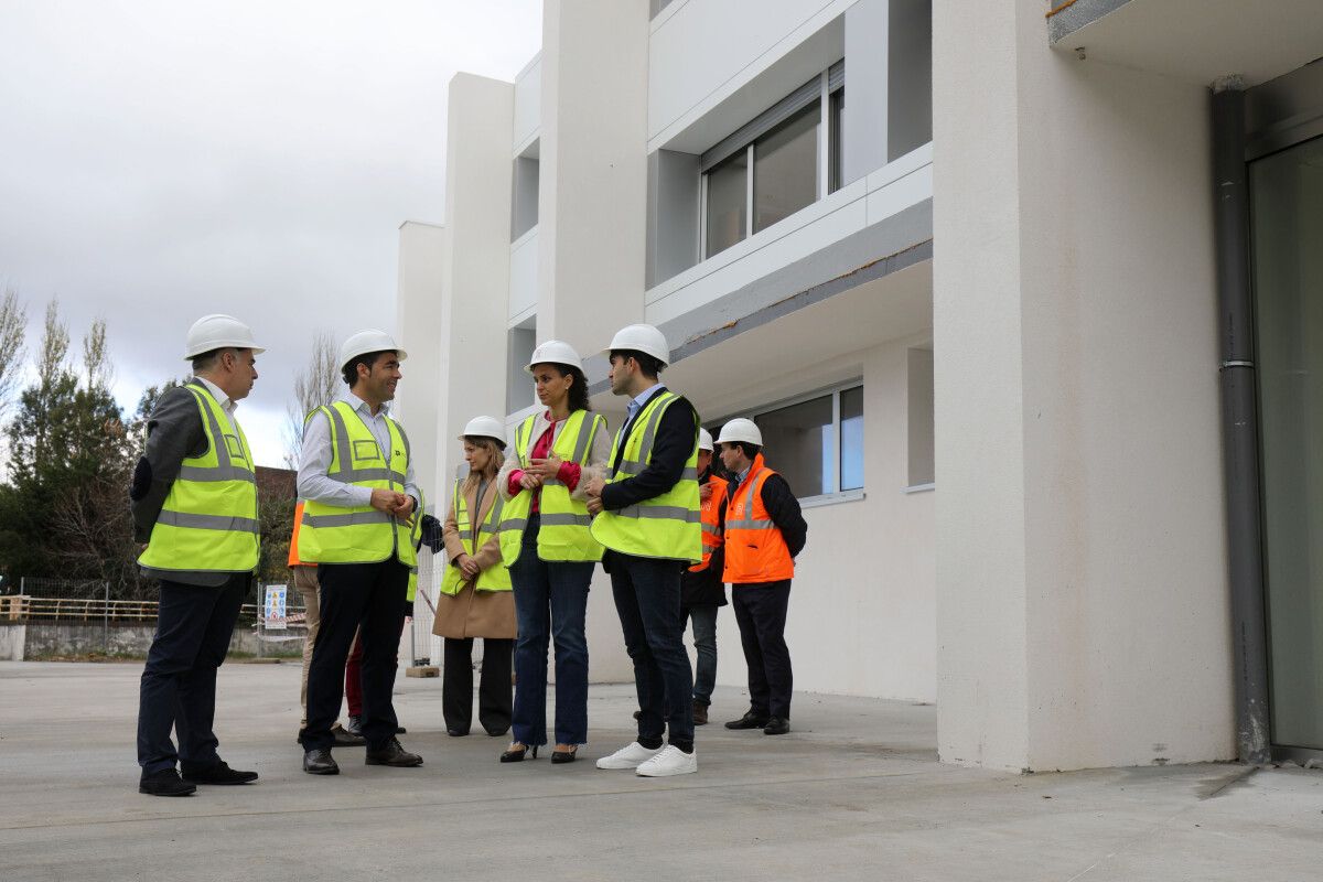 Visita a las obras del CEIP Daría González