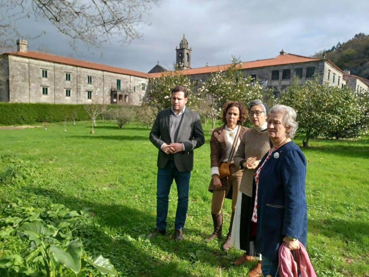 Visita de Jorge Cubela ao mosteiro de Armenteira