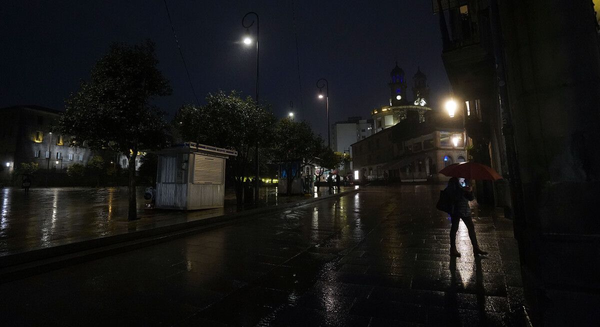 Pontevedra de noche
