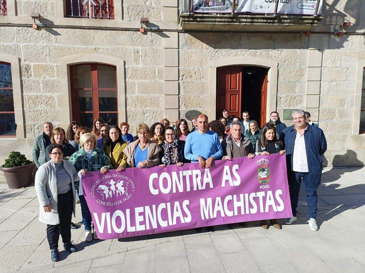 Parón institucional en Poio polo 25N