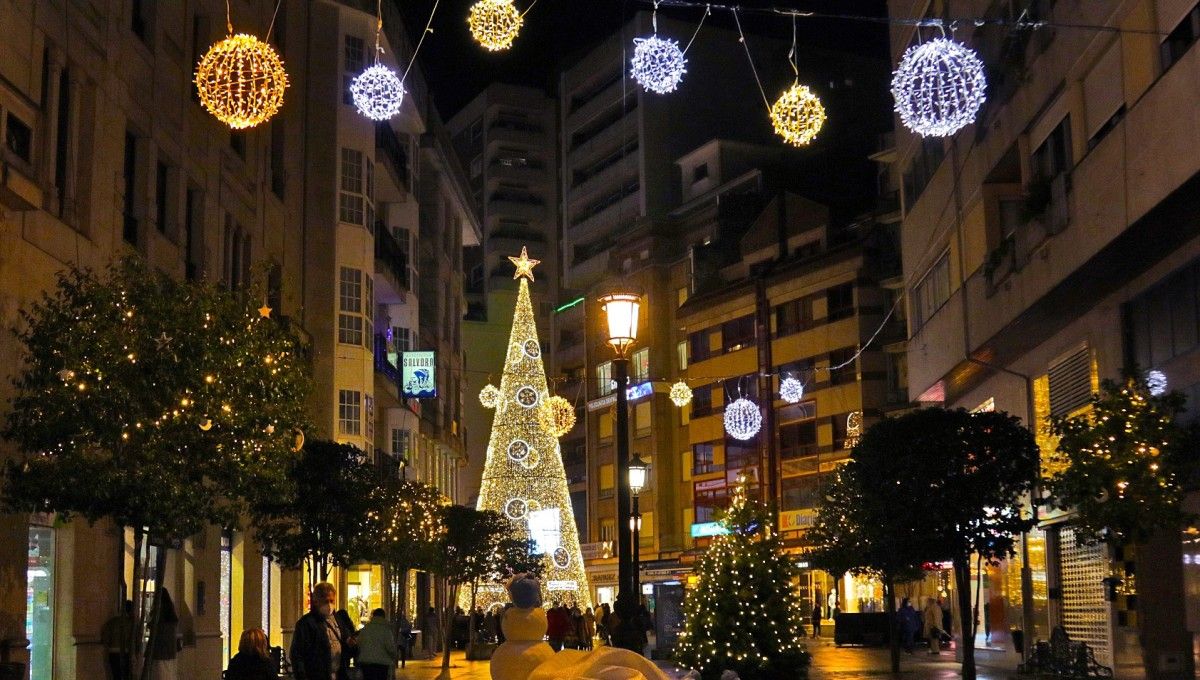 Iluminación de Nadal en Vilagarcía