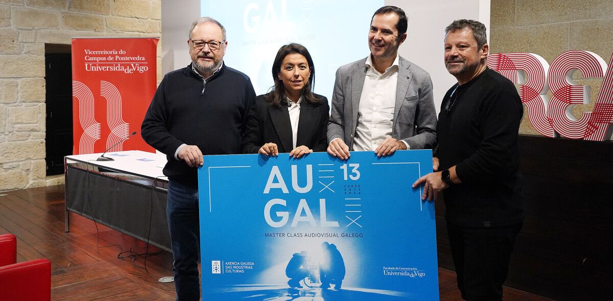 Presentación da 13ª edición de AUGAL, Master Class do Audiovisual Galego