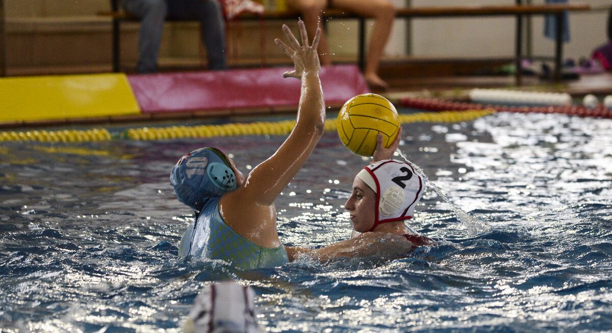 Partido Primeira Nacional entre Waterpolo Pontevedra e CW Dos Hermanas na Escola Naval