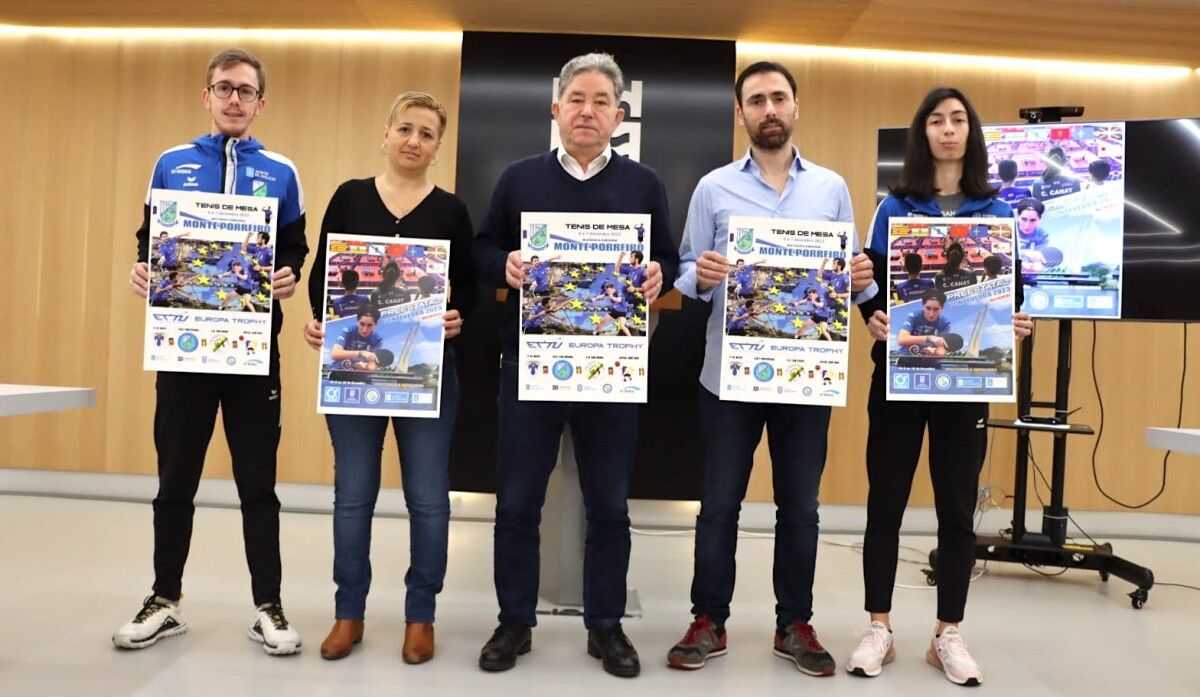 Presentación da Europa Trophy Cup e o Torneo Preestatal que organizará o TM Monte Porreiro