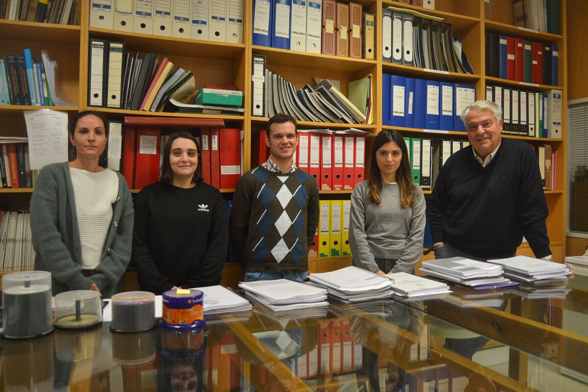Investigadores da Escola de Enxeñería Forestal