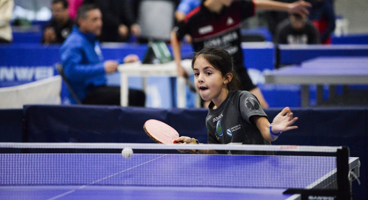 Preestatal de tenis de mesa no Pavillón Multiusos