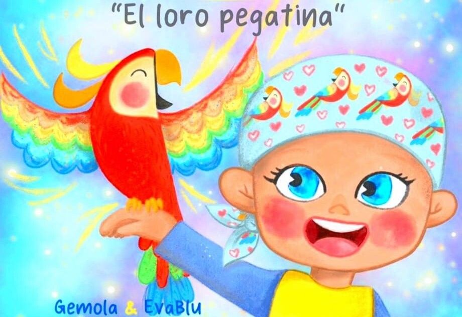 Portada de 'Klad, el loro pegatina'