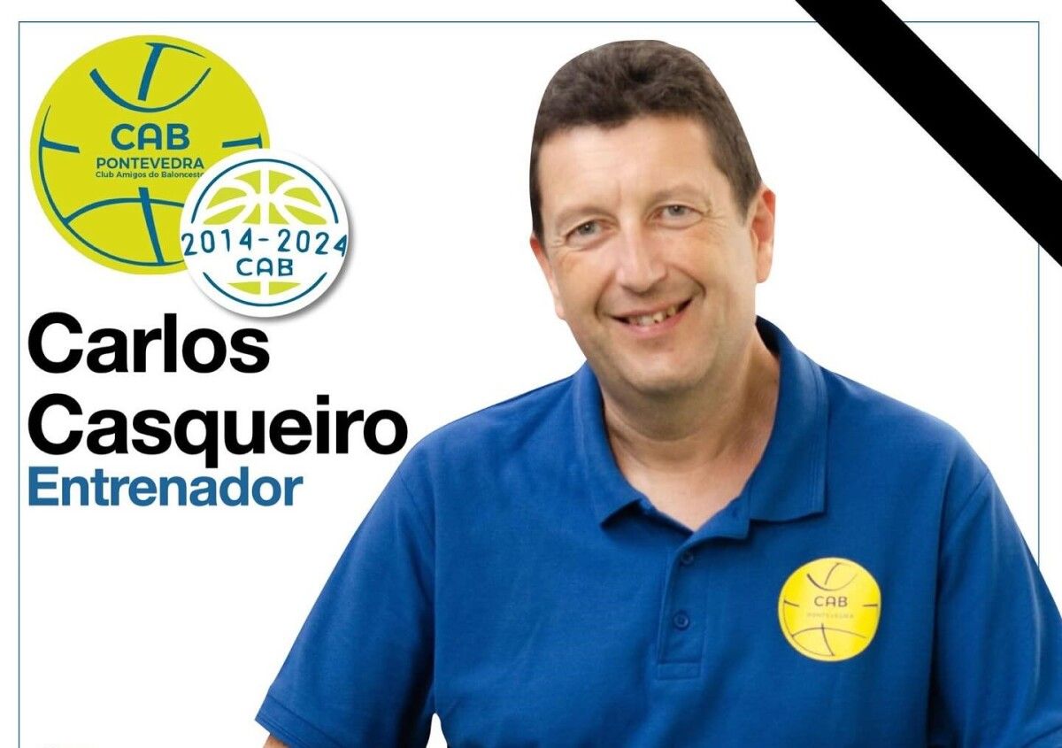 Carlos Casqueiro, entrenador del CAB Pontevedra