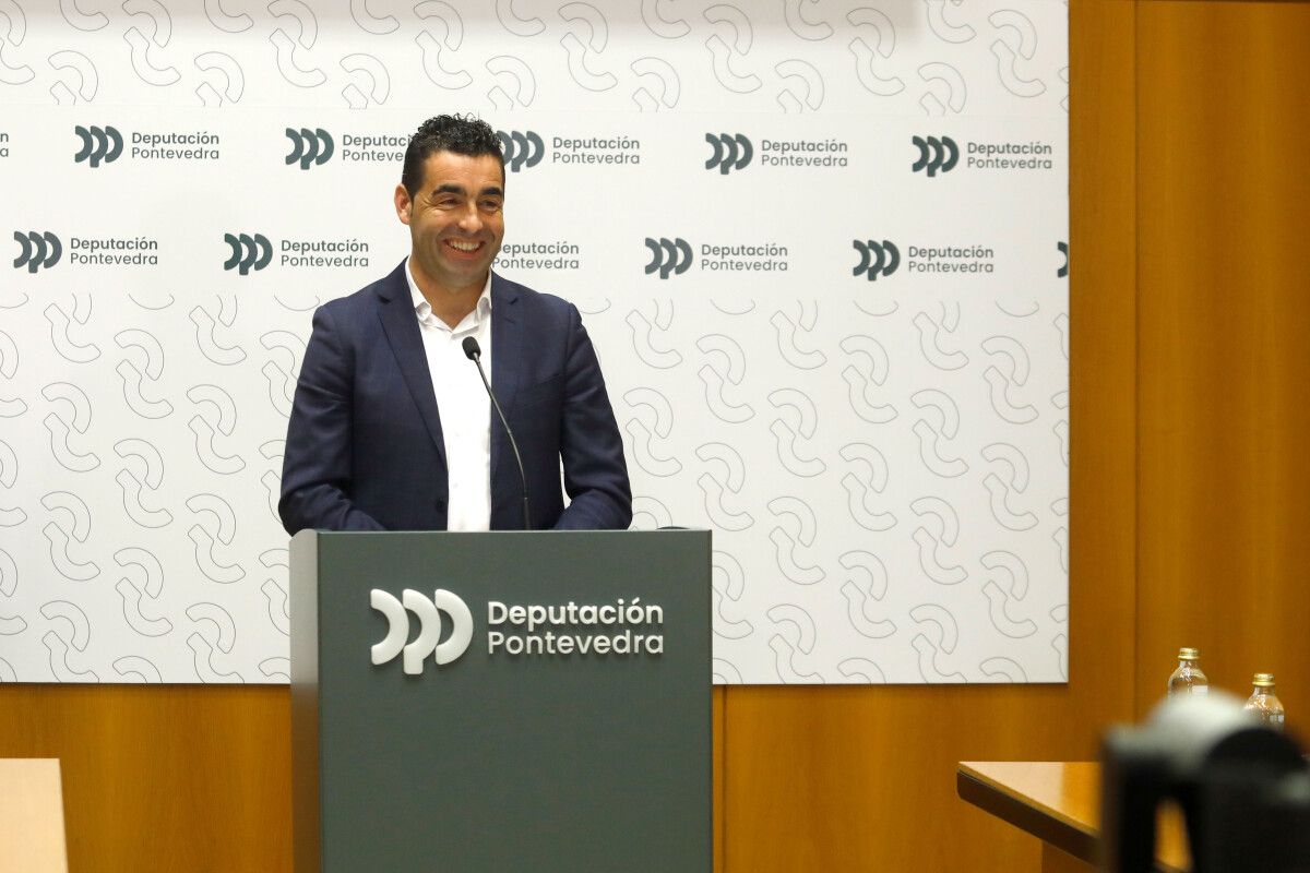 Luis López, presidente da Deputación de Pontevedra