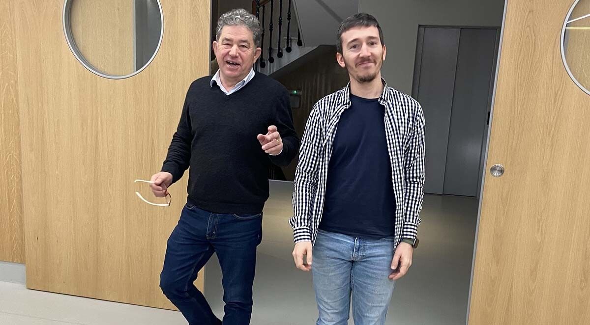 Miguel Anxo Fernández Lores e Alberto Oubiña
