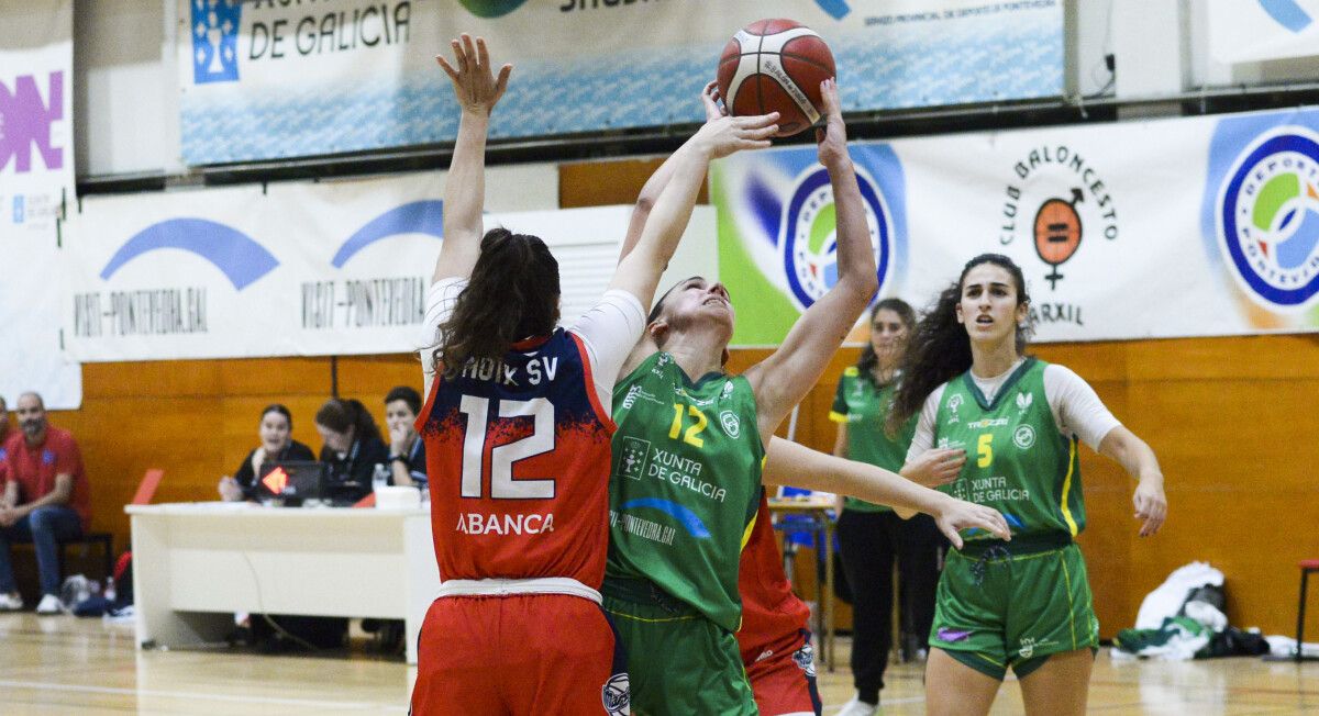 Partido entre CB Arxil e Maristas Coruña no CTGD